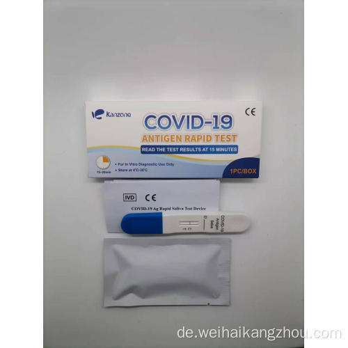 Individuelle Verwendung neuartiger Coronavirus Antigen Rapid Test Kit